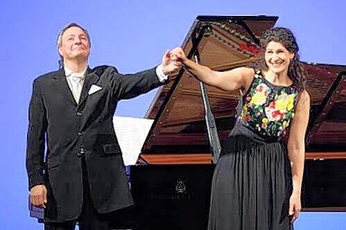 Anja Harteros und Wolfram Rieger, hier bei einem früheren Liederabend im Nationaltheater.
