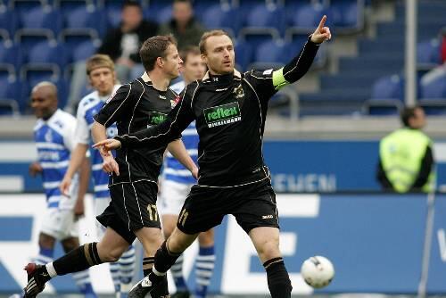 Elf Saisontreffer und eine große Klappe: Ahlens Torjäger Lars Toborg hat Fürths Sa,i Allagui den Kampf angesagt.