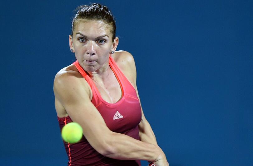 Simona Halep aus Rumänien verkörpert absolute Weltklasse auf dem Platz.