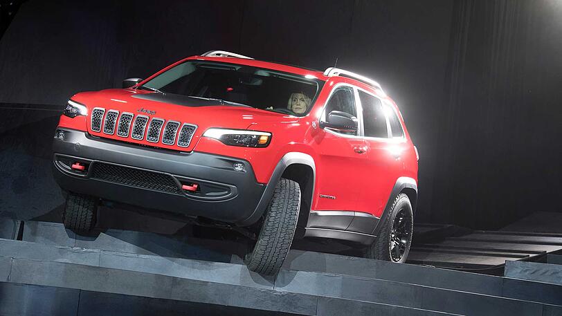 Auch Jeep ist in Detroit am Start.