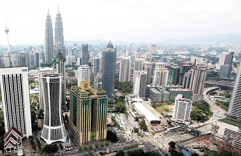 Im so genannten G-Tower in Kuala Lumpur (im Vordergrund drittes Hochhaus von links) residiert Sellbytel.