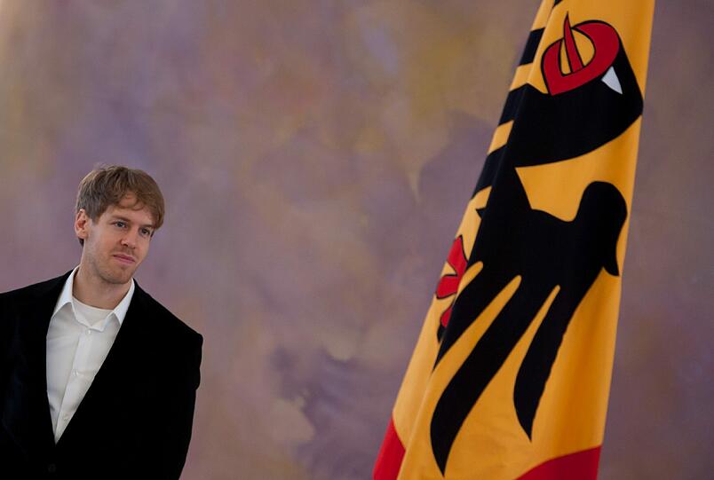Sebastian Vettel: zweifacher Formel-1-Weltmeister mit nur 24 Jahren.