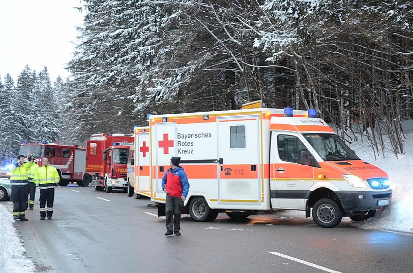 Der Pilot des Ultraleicht-Hubschraubers wurde bei dem Absturz schwer verletzt