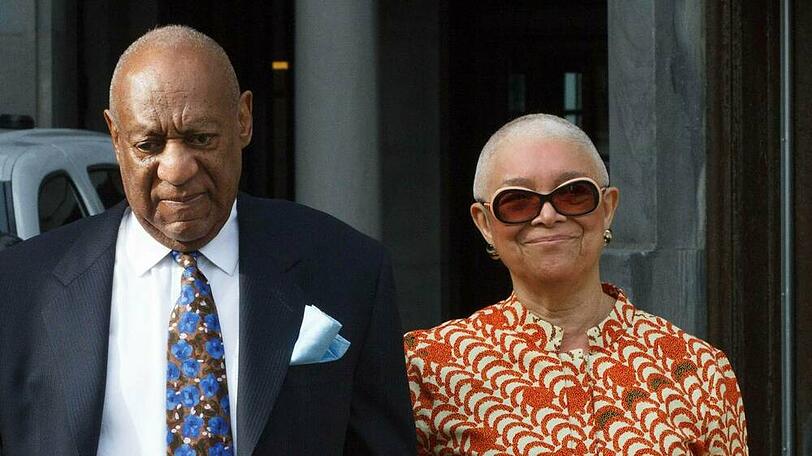 Bill und Camille Cosby kurz vor seiner Verurteilung