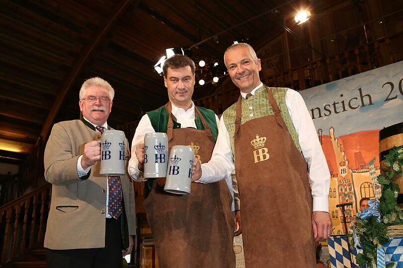 Martin Zeil, Markus Söder und Michael Möller