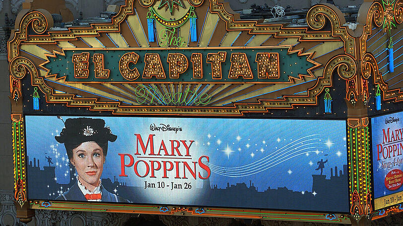 Kein "Superkalifragilistikexpialigetischer" Kino-Auftritt für das fliegende Kindermädchen "Mary Poppins" am Karfreitag.