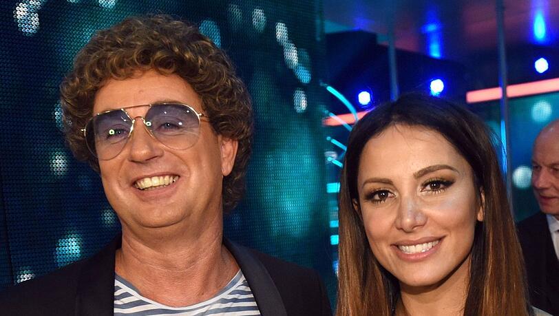 Atze Schröder und Enissa Amani beim Deutschen Comedypreis.