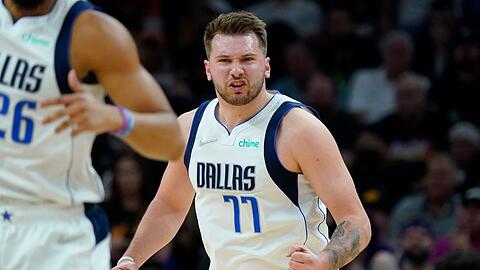 Mavericks-Star Luka Doncic führte sein Team zum Sieg.