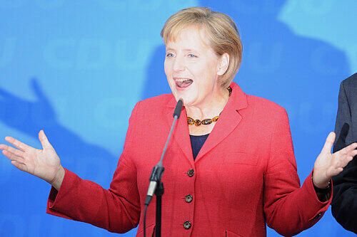 Wiedergewählt: Bundeskanzlerin Angela Merkel