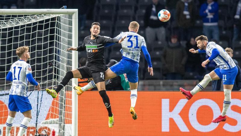 Hertha und Gladbach boten ein intensives, aber chancenarmes Spiel.