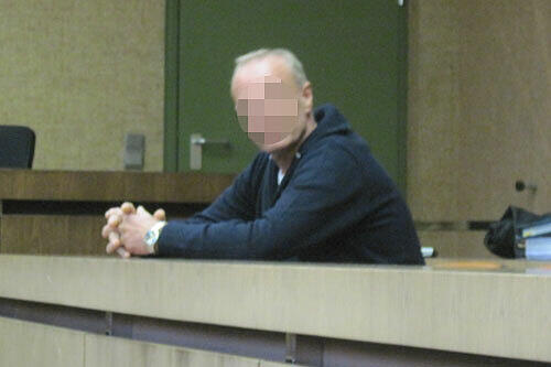 Der Täter: Werner J. (55) weinte vor Gericht.