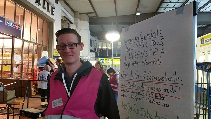 "Unsere Arbeit ist schwerer geworden", sagt Colin Turner, der Sprecher der freiwilligen Helfer.
