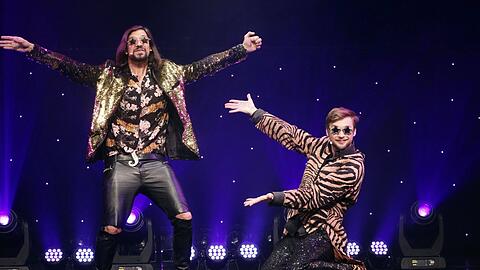 Siegfried & Joy beim Fototermin zu ihrer neuen Show