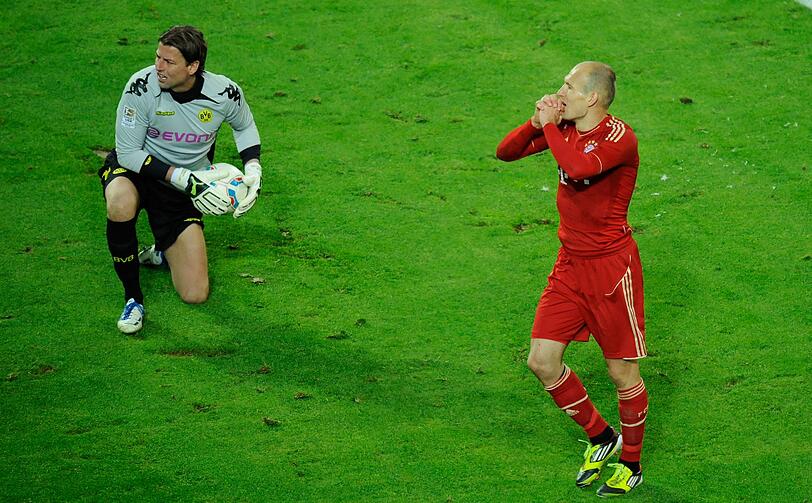Arjen Robben wird beim FC Bayern München erst einmal keine Elfmeter mehr schießen.