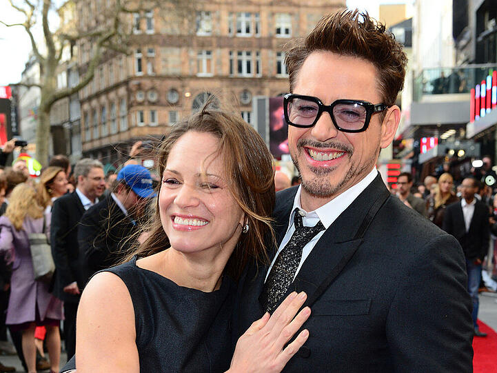 Diese zwei sind im Babyglück: Robert Downey jr. und Gattin Susan im April bei einer Filmpremiere