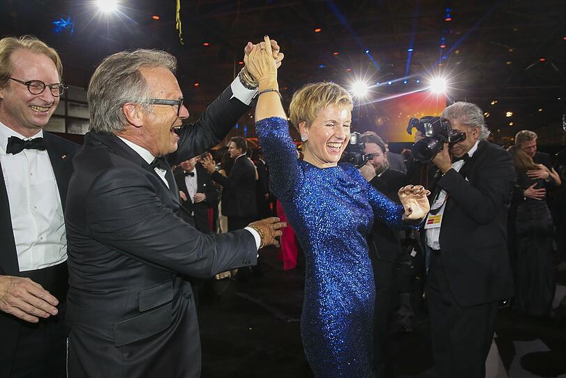 Ball des Sports: Susanne Klatten und Werner E. Klatten auf dem Parkett