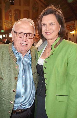 Toni Roiderer und Ilse Aigner.