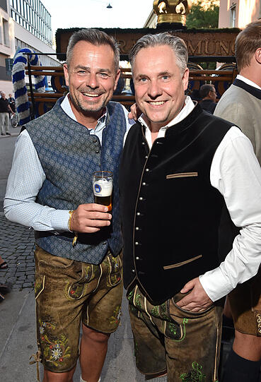 Michael Sporer mit Florian Boitin