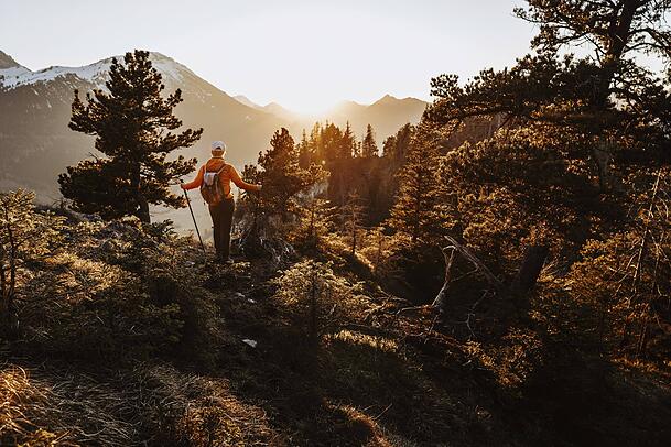 Eine tolle Sicht genie&szlig;en Wanderer im Allg&auml;u zum Beispiel auf dem Zirmgrat bei Pfronten.