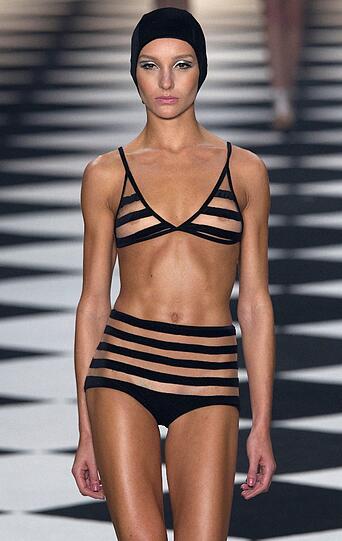 Gewagte Kleider und viel nackte Haut: Das ist die Fashion Week in Sao Paulo.