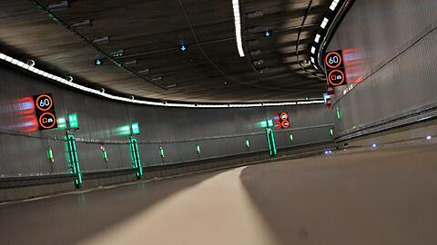 Der Mann ist an der Abfahrt zum Richard-Strauss-Tunnel gestürzt. (Archivbild)