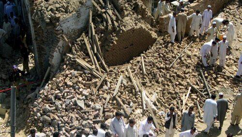Diese Bombe in Pakistan hat im April drei Menschen getötet. Diese Bombe in Pakistan hat im April drei Menschen getötet.