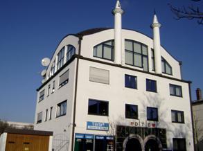 Die Moschee in der Planegger Straße.