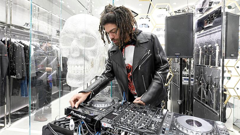 Philipp Plein eröffnete am Freitag feierlich seine erste Boutique in München.