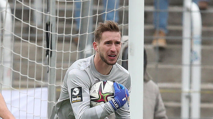 Einer der zwei besten Drittliga-Spieler: Schlussmann Marco Hiller.