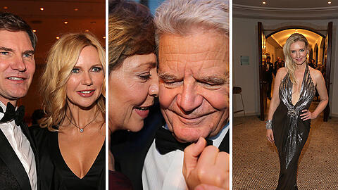 Die Prominenz aus Medien, Wirtschaft und Politik traf sich gestern in Berlin. Bundespräsident Joachim Gauck und Innenminister Thomas de Maiziere (CDU)feierten mit Schauspielerin Uschi Glas und Veronica Ferres. Und Jette Joop sorgte mit einem gewagten Ausschnitt für Aufsehen. Alle Eindrücke vom Abend sehen Sie in unserer Bilderstrecke.