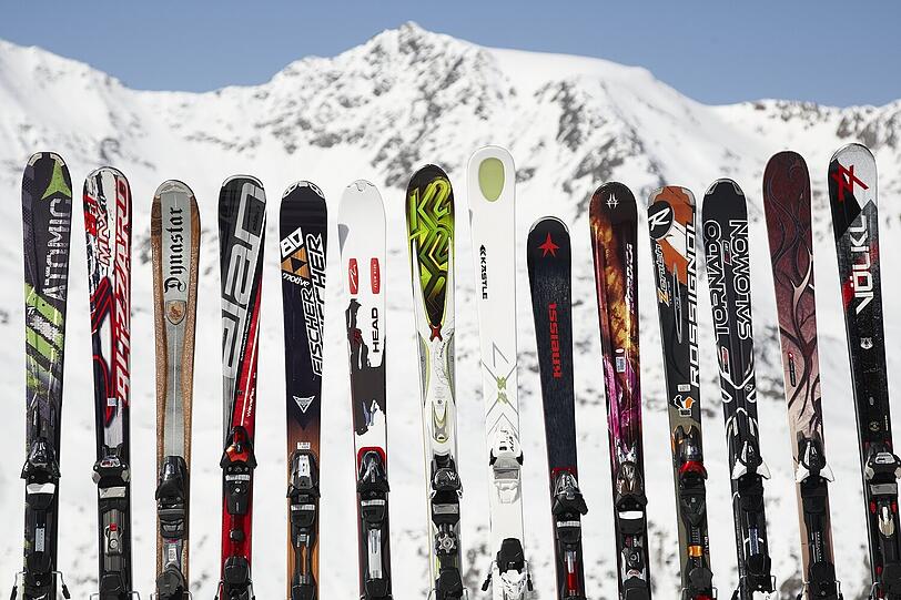 Die Skischuhe sollten sorgfältig ausgewählt werden.