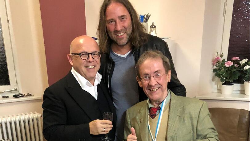 Roland Hefter mit Jürgen Kirner (li.) und Bob Ross (re.) Roland Hefter mit Jürgen Kirner (li.) und Bob Ross (re.)