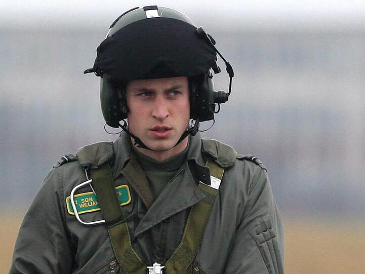 Prinz William hofft auf einen Einsatz in Afghanistan.