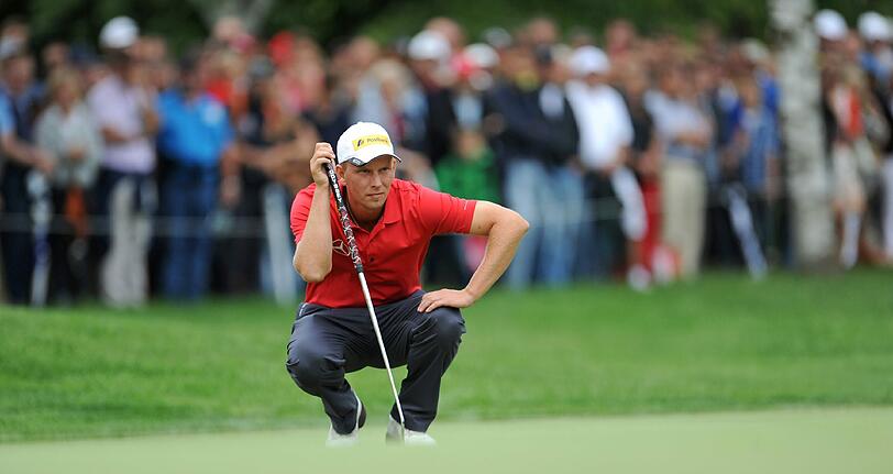 Marcel Siem bei den BMW International Open in Eichenried &ndash; auf diesem weltbekannten Platz findet auch eines der AZ-Turniere statt.