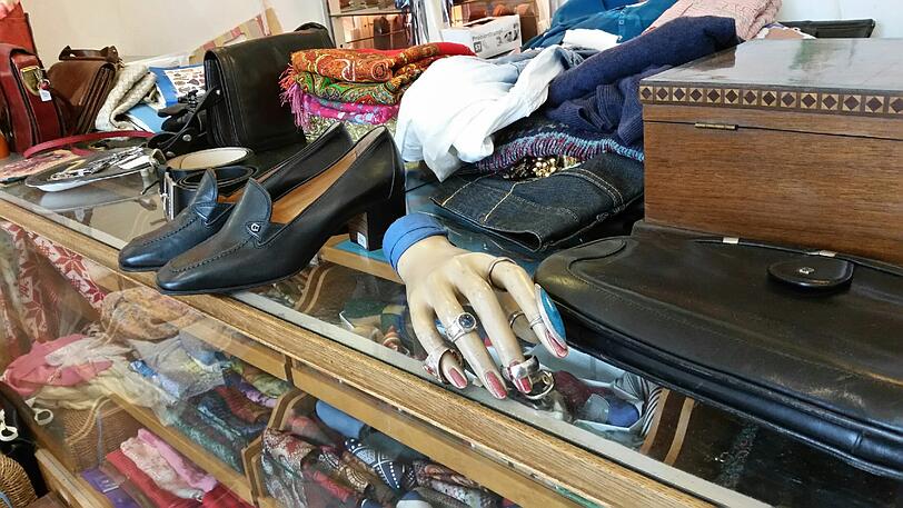 Impressionen aus dem Laden in der Jahnstraße 20.