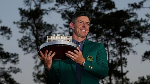 Rory McIlroy komplettiert mit dem Sieg in Augusta den Karriere-Grand-Slam.