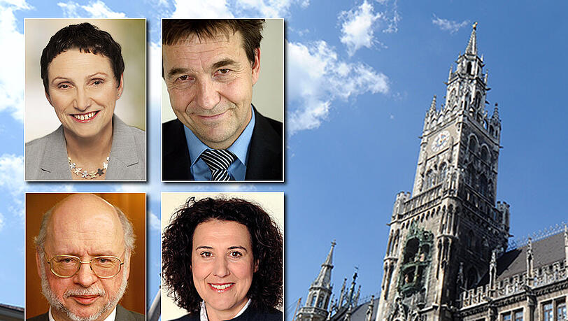 Die Stadt bekommt neue (alte) Referenten. Die ersten Vorschläge aus den Reihen der SPD: Beatrix Zurek (o.l.), Thomas Böhle (o.r.), Ernst Wolowicz (u.l.) und Brigitte Meier. Die Stadt bekommt neue (alte) Referenten. Die ersten Vorschläge aus den Reihen der SPD: Beatrix Zurek (o.l.), Thomas Böhle (o.r.), Ernst Wolowicz (u.l.) und Brigitte Meier.