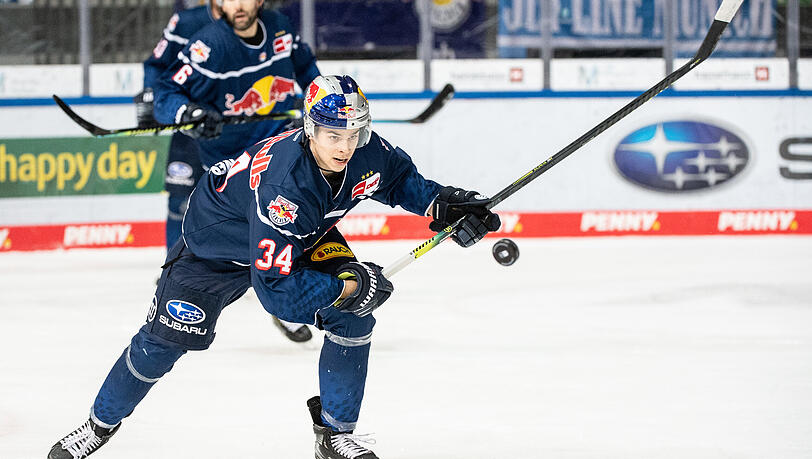 Elias Lindner verlässt den EHC Red Bull München. (Archivbild)