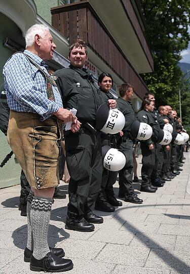 Die Bilder von den G7-Gegnern in Garmisch.