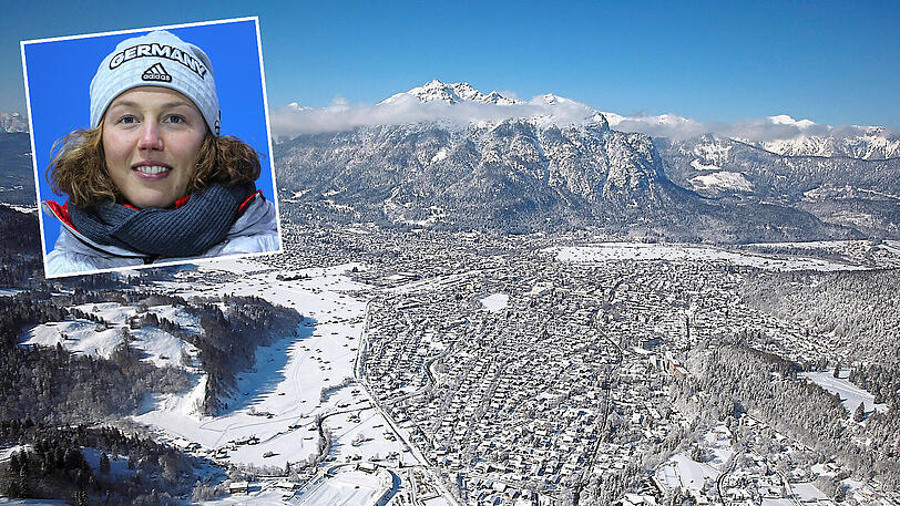 Ein Blick von oben: Hier wuchs Biathlon-Queen Laura Dahlmeier auf.
