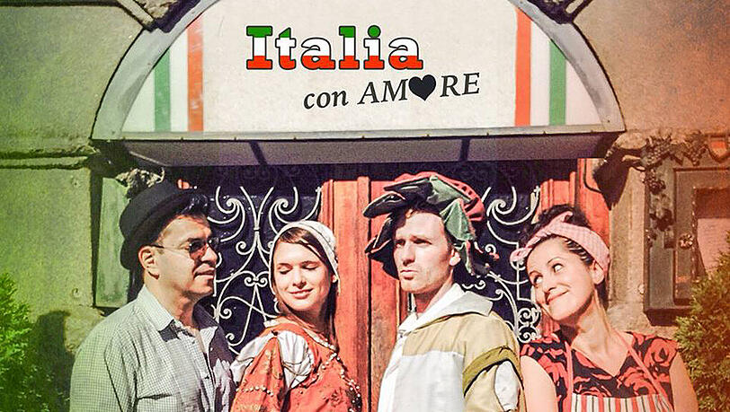 Sei la vita mia: Italienische Schlager treffen auf altenglische Bühnenklassiker. Sei la vita mia: Italienische Schlager treffen auf altenglische Bühnenklassiker.