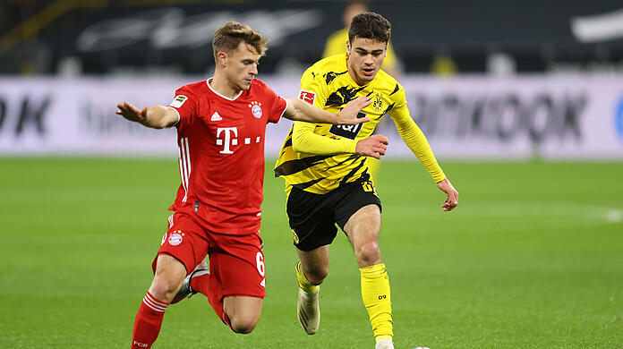 Verletzte sich gegen Borussia Dortmund: Joshua Kimmich. (Archivbild)