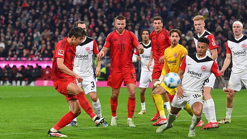 Traf zum 2:0 für den FC Bayern gegen Eintracht Frankfurt: Hiroki Ito.