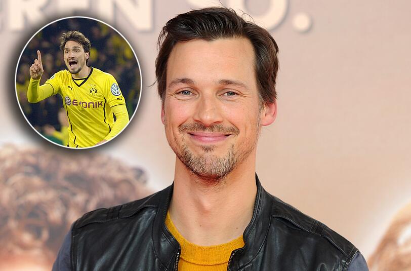 Schauspieler Florian David Fitz hat seinen Bart mit dem von BVB-Star Mats Hummels verglichen.