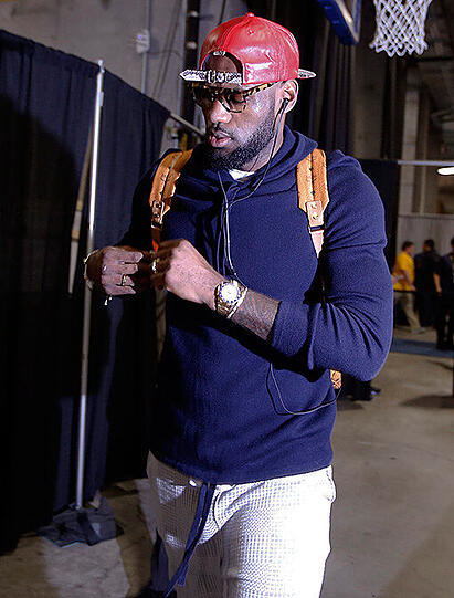 Glanzvolle Karriere: NBA-Star LeBron James in Bildern.