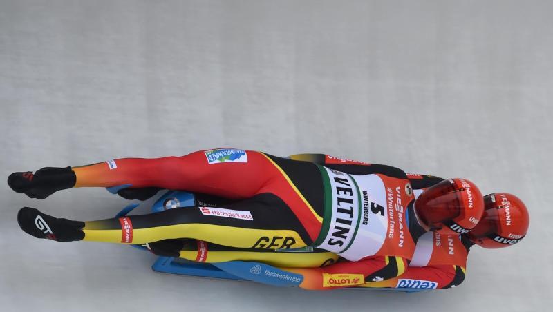 Fuhren in Winterberg zu ihrem zweiten WM-Gold: Toni Eggert (l) und Sascha Benecken. Fuhren in Winterberg zu ihrem zweiten WM-Gold: Toni Eggert (l) und Sascha Benecken.