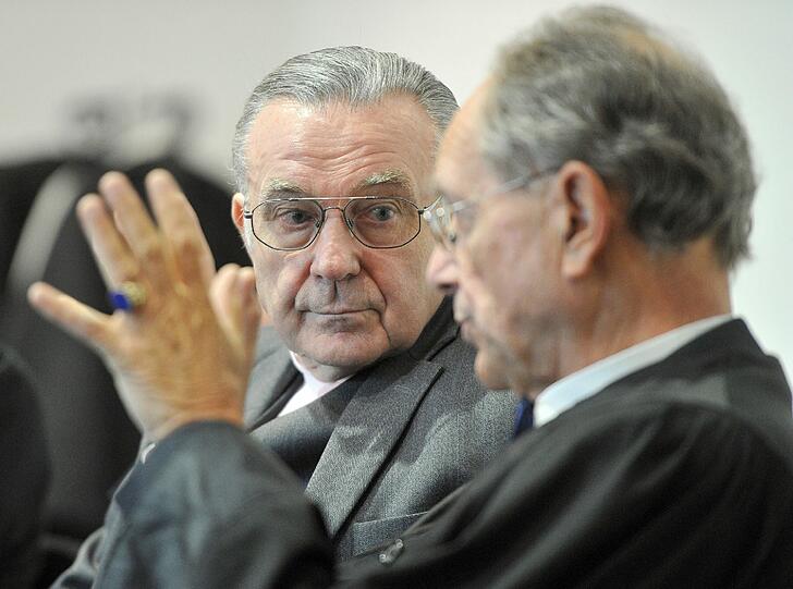 Ludwig-Holger Pfahls vor Gericht