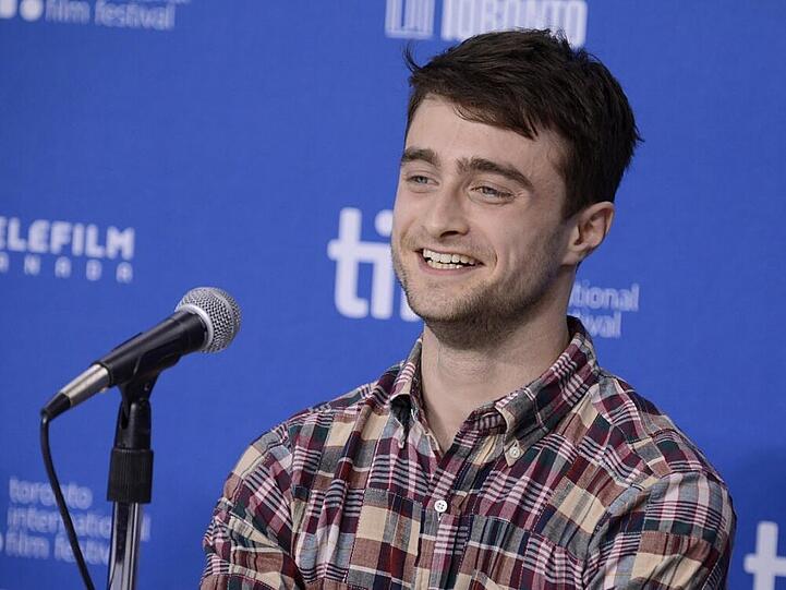 Daniel Radcliffe bei einer Pressekonferenz zu seinem neuen Film "Kill Your Darlings"
