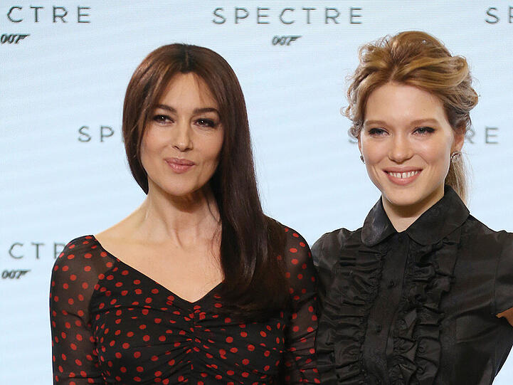 Monica Bellucci (l.) und Léa Seydoux haben eine gemeinsame Vergangeheit