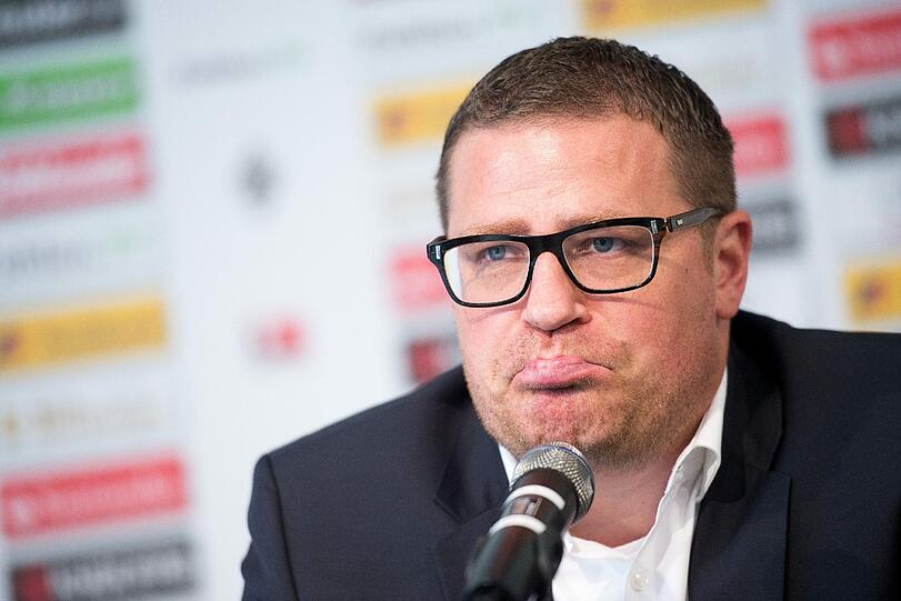 Gladbachs Sportdirektor Max Eberl ist zwar enttäuscht vom Abgang von Lucien Favre, hält ihn aber für einer der ganz großen Trainer in der Gladbacher Geschichte.